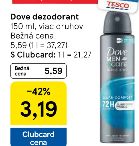 Dove dezodorant