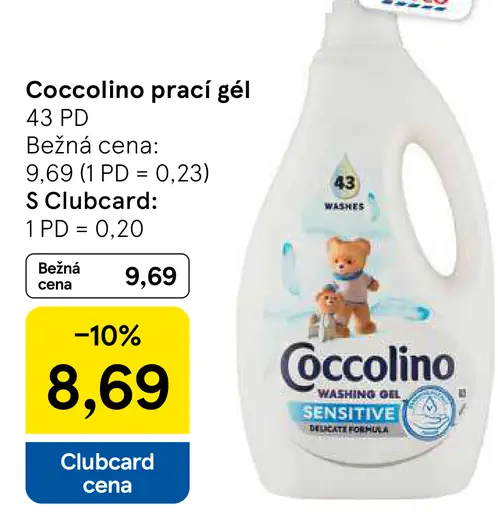 Coccolino prací gél
