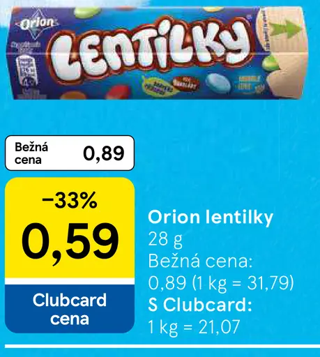 Orion Lentilky