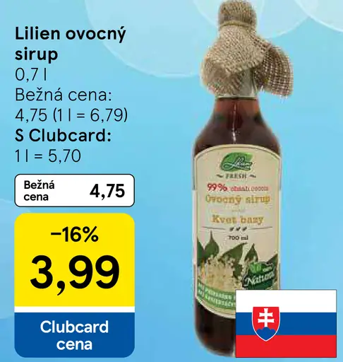 Lilien ovocný sirup