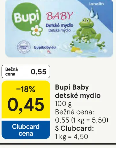 Bupi Baby Detské mydlo