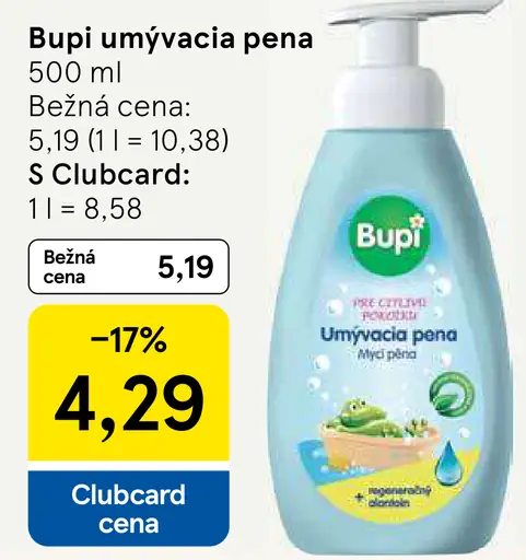 Bupi Umývacia pena