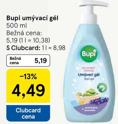 Bupi Umývací gél