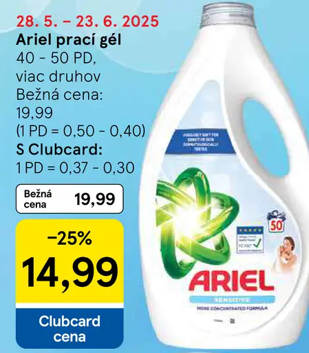 Ariel Prací gel