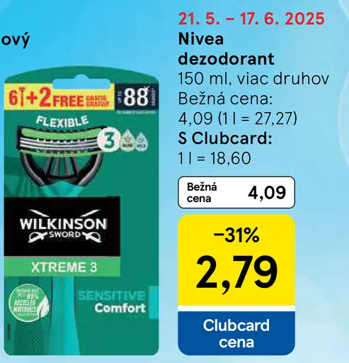 Nivea dezodorant