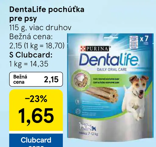 DentaLife pochúťka pre psy