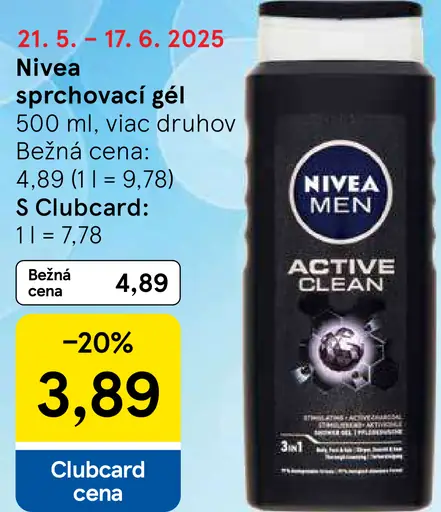 Nivea sprchovací gél