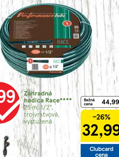 Záhradná hadica Race