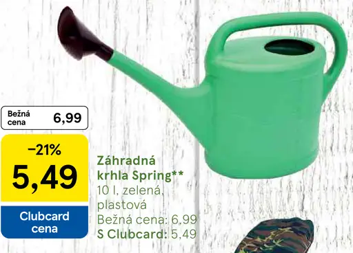 Záhradná krhla Spring