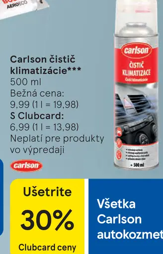 Carlson čistič klimatizácie