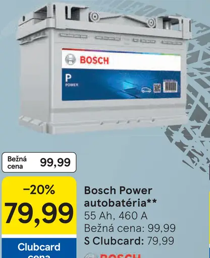 Bosch Power autobatéria