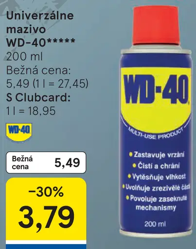 WD-40 Univerzálne mazivo