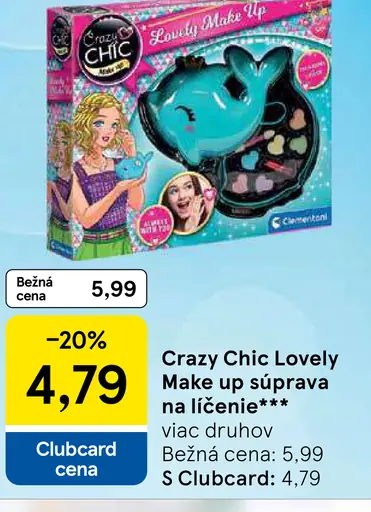 Crazy Chic Lovely Make up súprava na líčenie