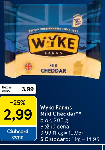 Wyke Farms Mild Cheddar