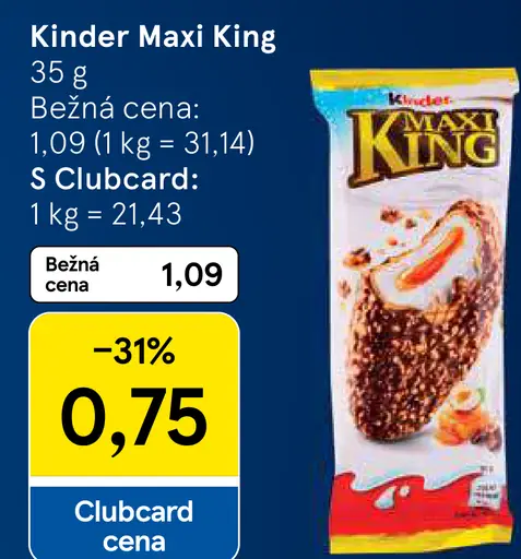 Kinder Maxi King