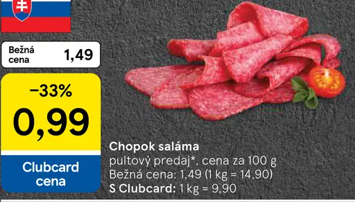 Chopok saláma