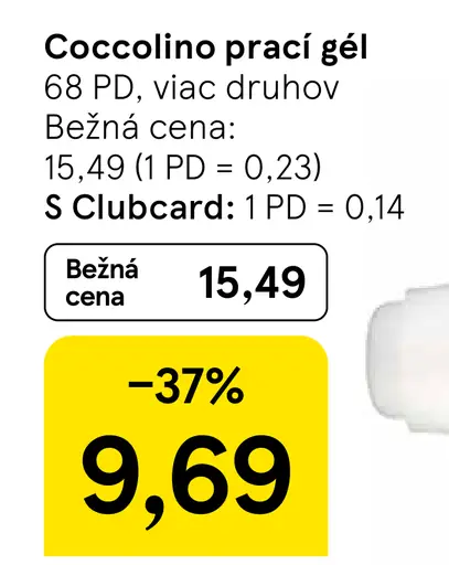 Coccolino prací gél
