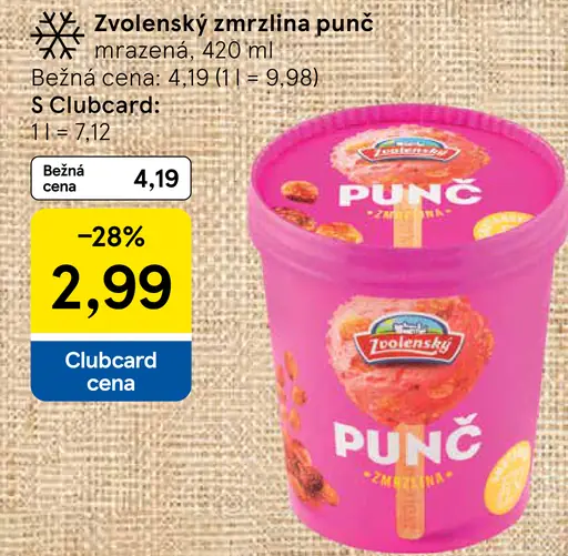 Zvolenský Zmrzlina punč