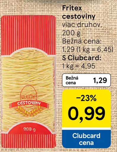 Fritex cestoviny