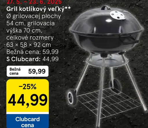 Gril kotlíkový veľký