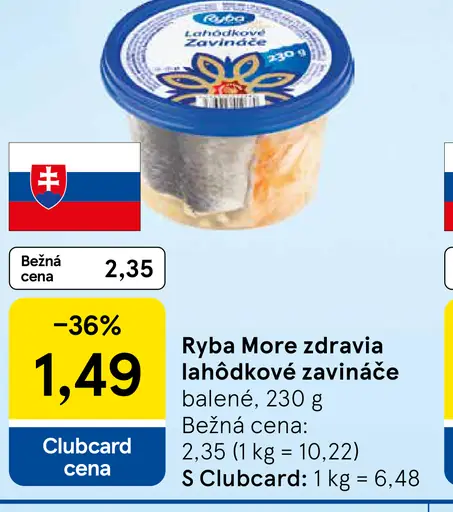 Ryba More Zdravia Lahôdkové zavináče