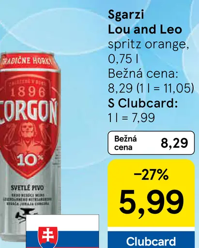 Sgarzi Lou and Leo spritz orange