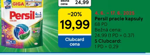 Persil pracie kapsuly