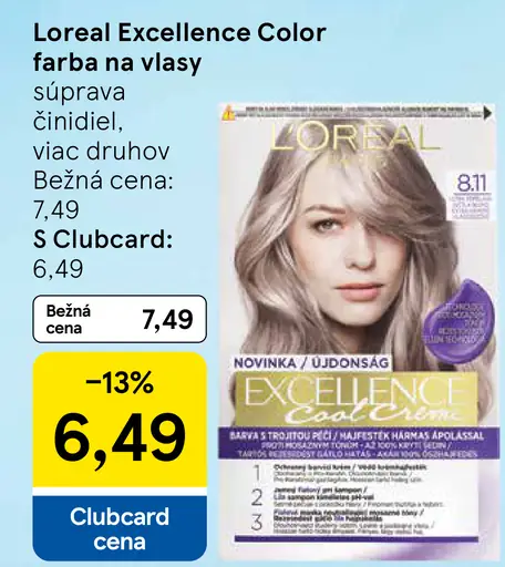 Loreal Excellence Color farba na vlasy