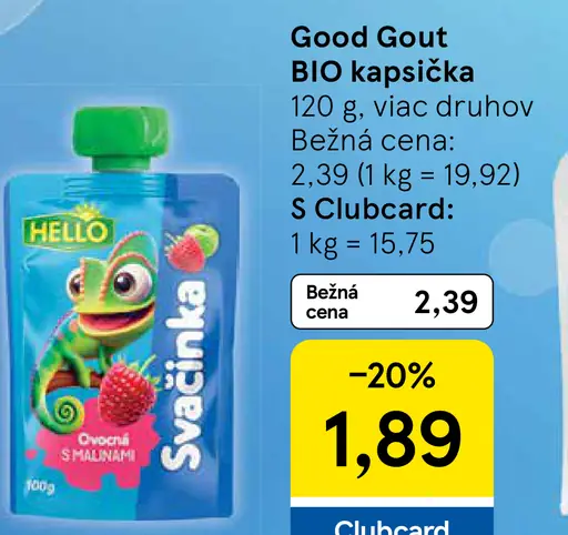 Good Gout BIO kapsička