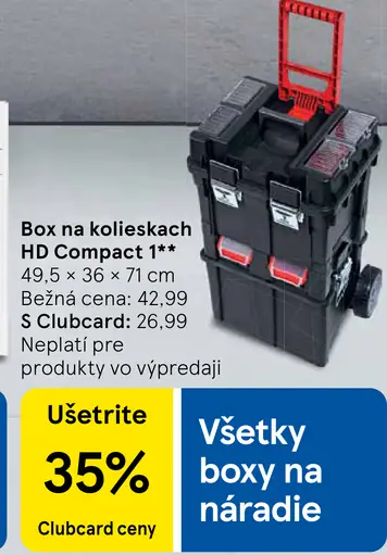 Box na kolieskach HD Compact