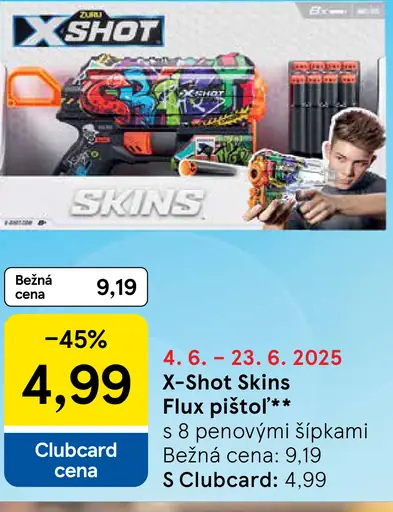 X-Shot Skins Flux pištoľ