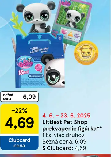 Littlest Pet Shop prekvapenie figúrka