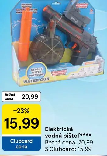 Elektrická vodná pištoľ