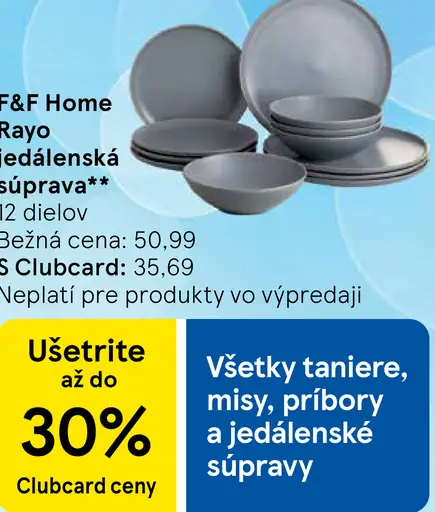 F&F Home jedálenská súprava