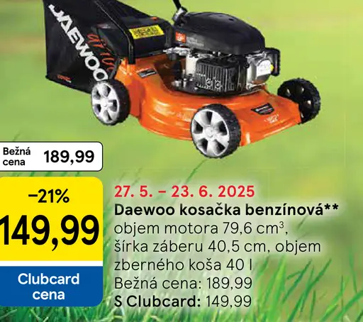 Daewoo kosačka benzínová