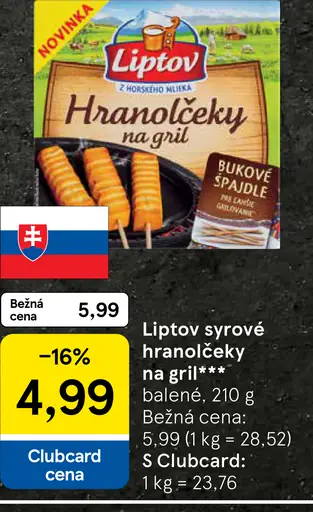 Liptov syrové hranolčeky na gril