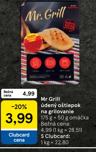 Mr. Grill údený oštiepok na grilovanie