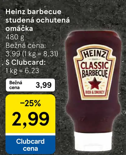 Heinz Studená omáčka barbecue