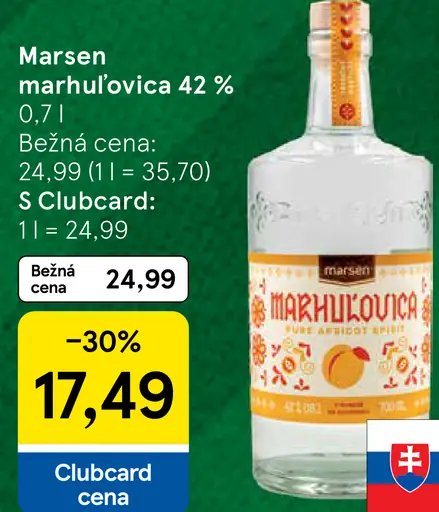 Marsen marhuľovica 42 %