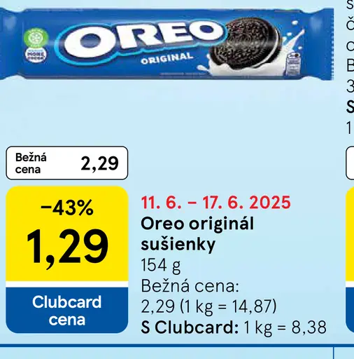 Oreo originál sušienky