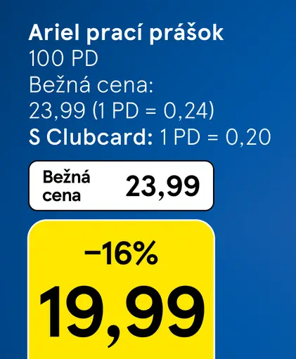 Ariel prací prášok