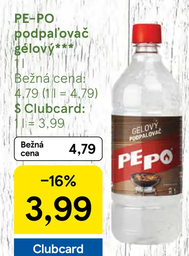 PE-PO podpaľovač