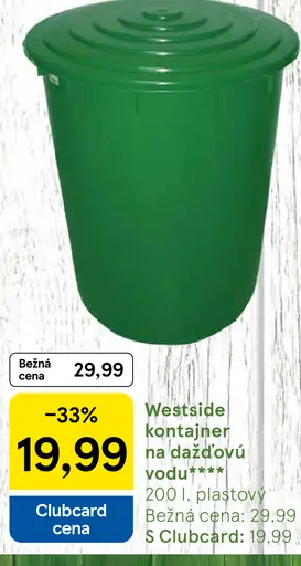 Westside kontajner na dažďovú vodu