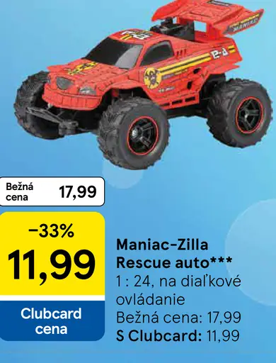 Maniac-Zilla Rescue auto