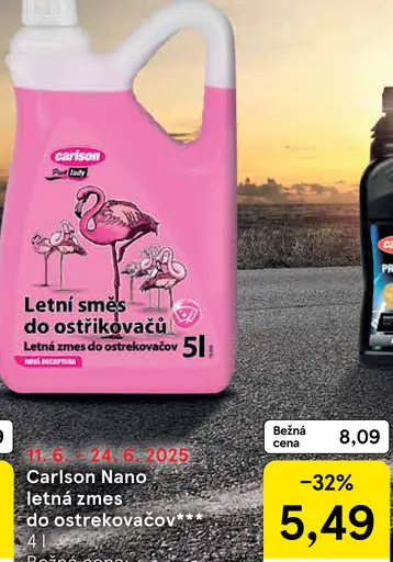 Carlson Nano letná zmes do ostrekovačov
