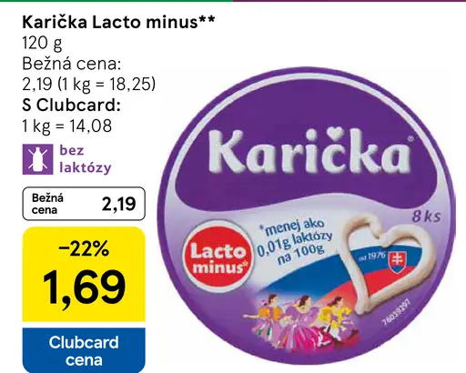 Karička Lacto Minus