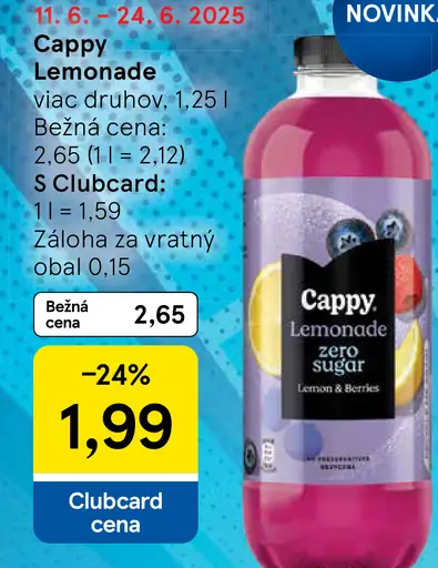 Cappy Lemonade