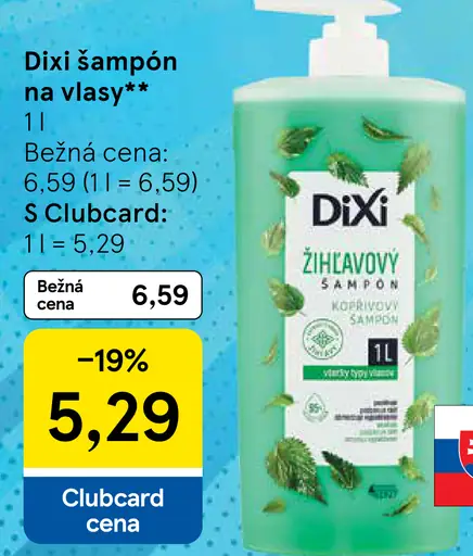 Dixi šampón na vlasy