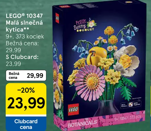 LEGO 10347 Malá slnečná kytica