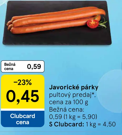 Javornické párky